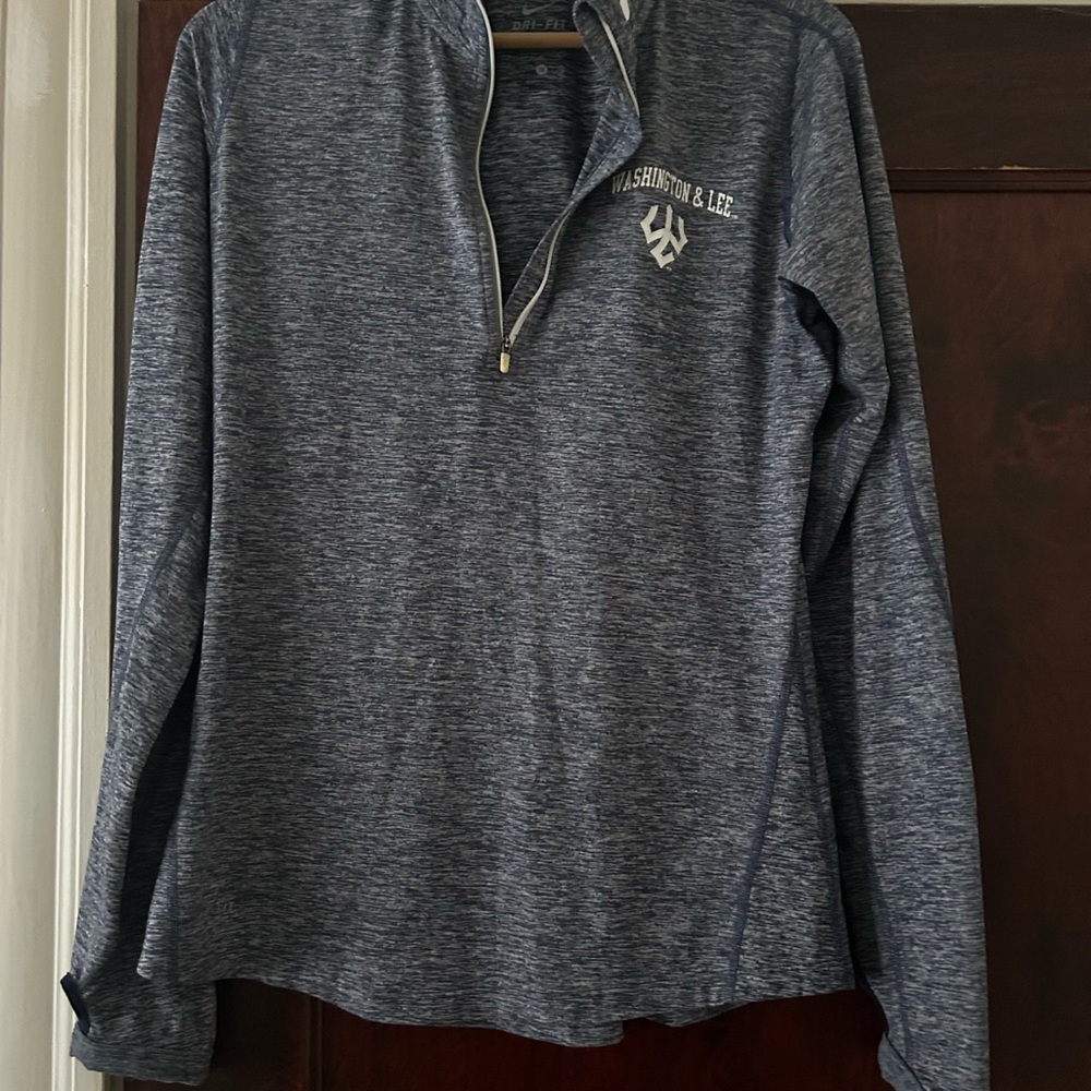 Washington & Lee Nike DriFit Quarter-Zip Pullover